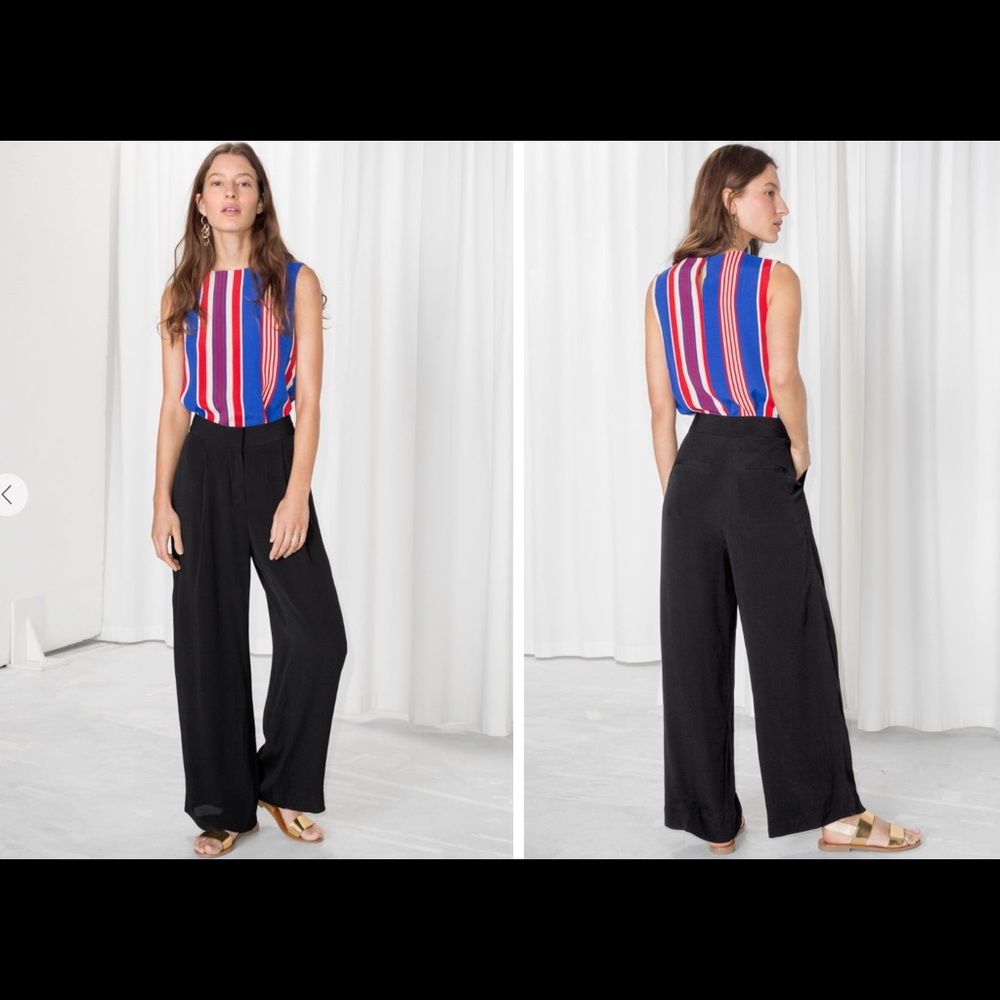 NWT! & Other stories wide leg trousers